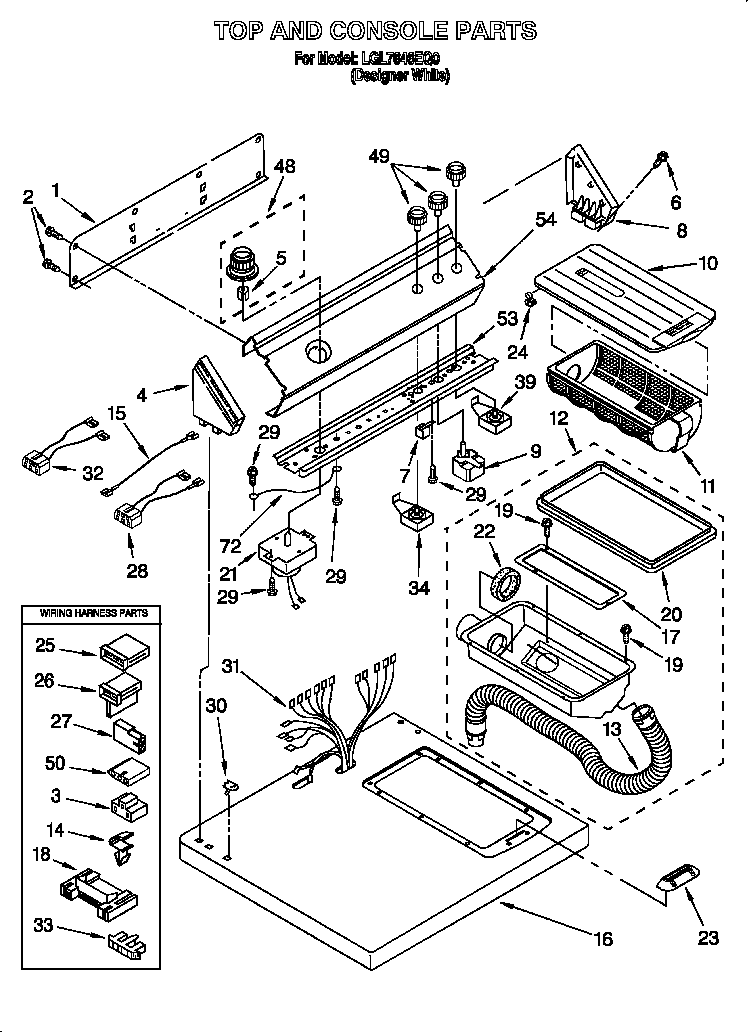 Top and console
