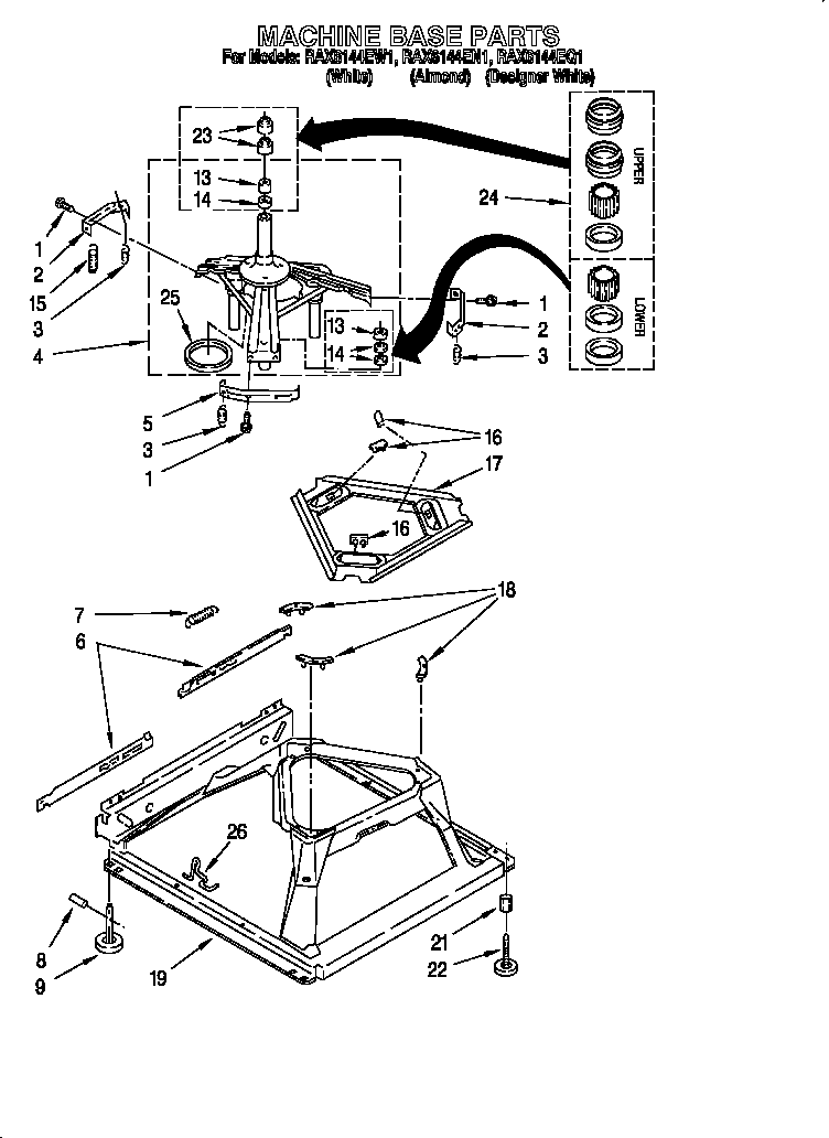 Machine base