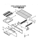 Oven and broiler
