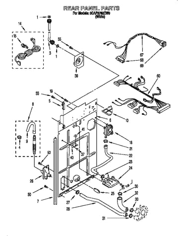 Rear panel