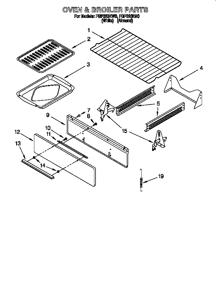 Oven and broiler