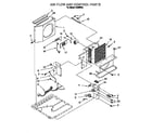 Crosley CA8WR42 air flow and control diagram