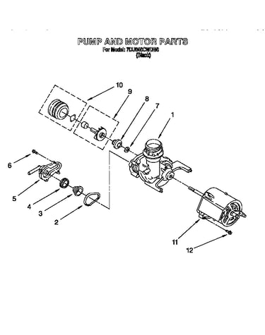 Pump and motor