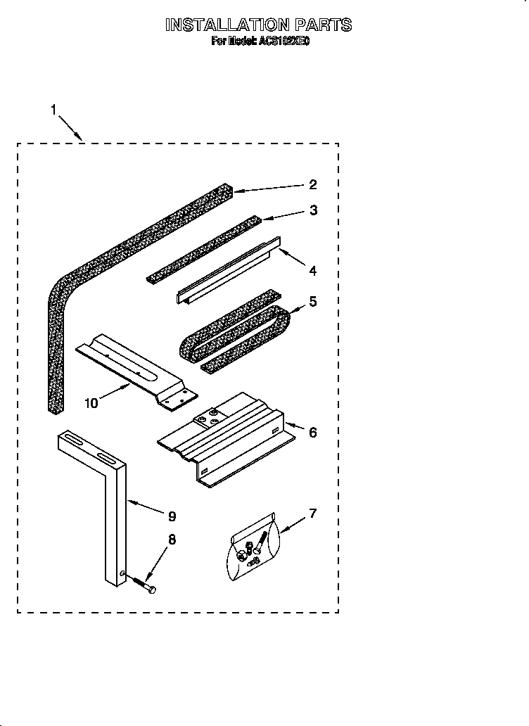 Installation parts