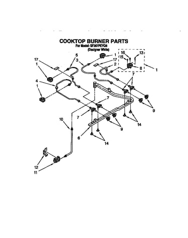 Cooktop burner