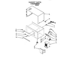 Whirlpool MT2070XAB0 cabinet diagram