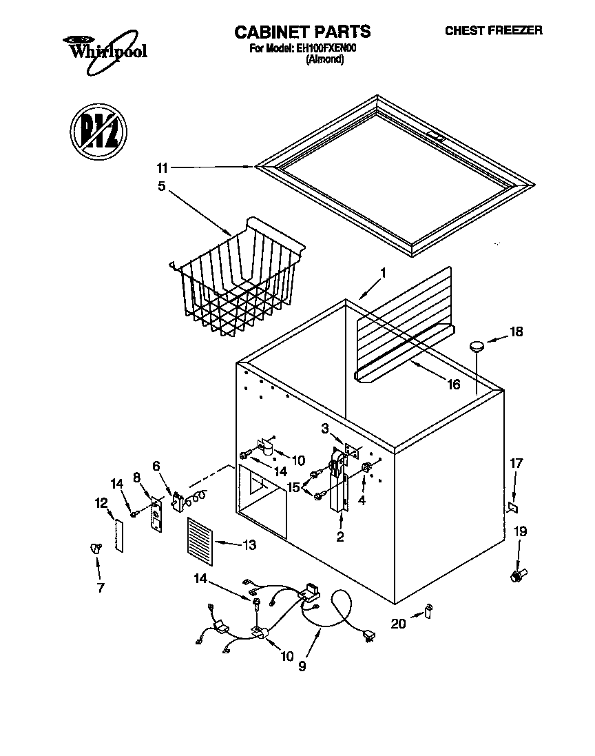 Parts diagram