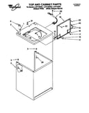 Top and cabinet
