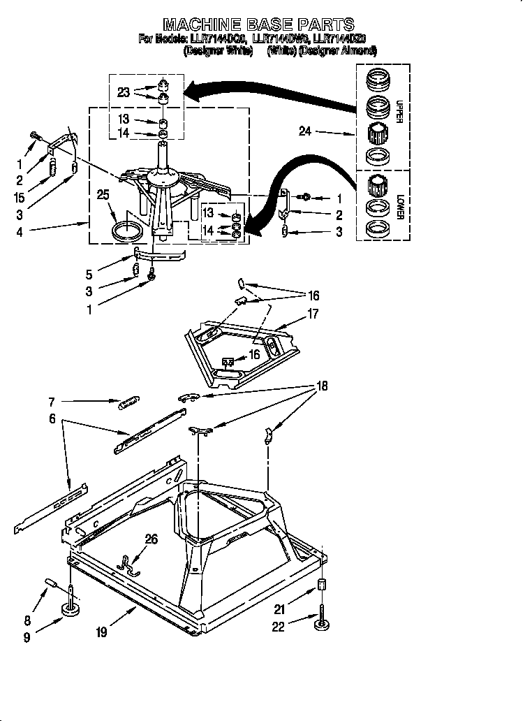 Machine base