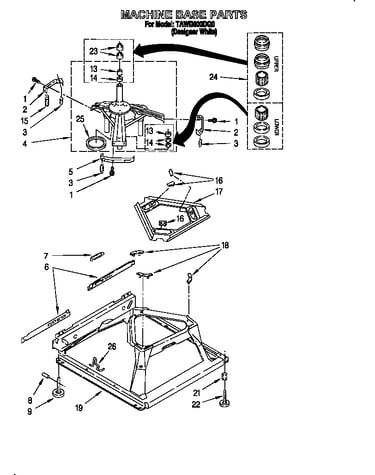 Machine base