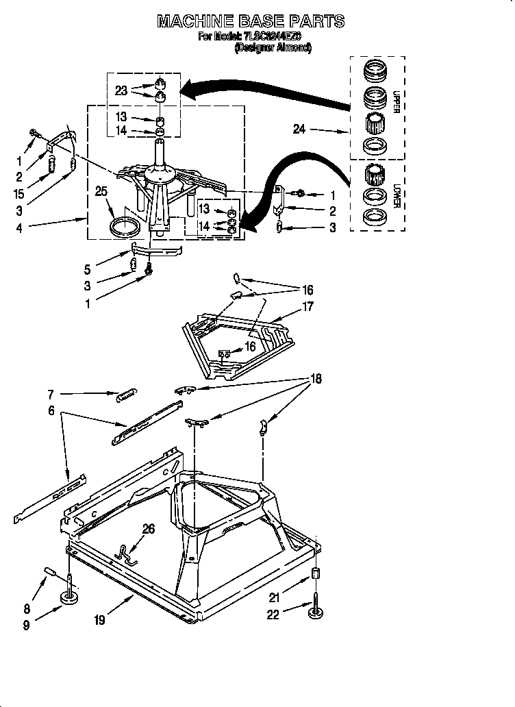 Machine base