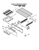 Oven and broiler