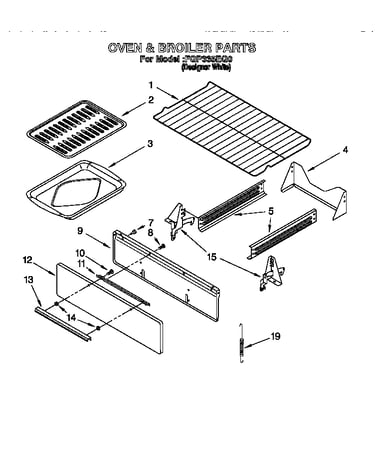 Oven and broiler