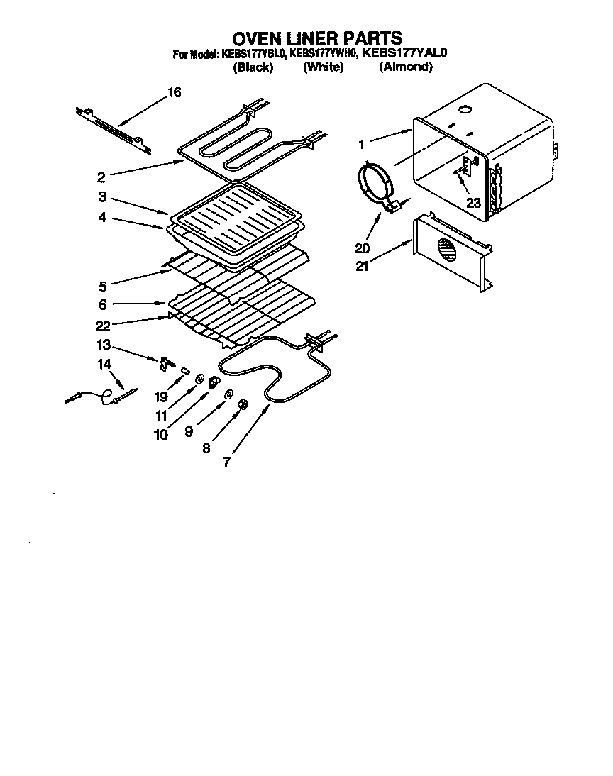 Oven liner