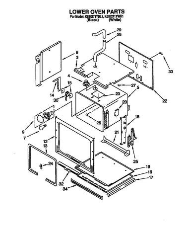 Lower oven