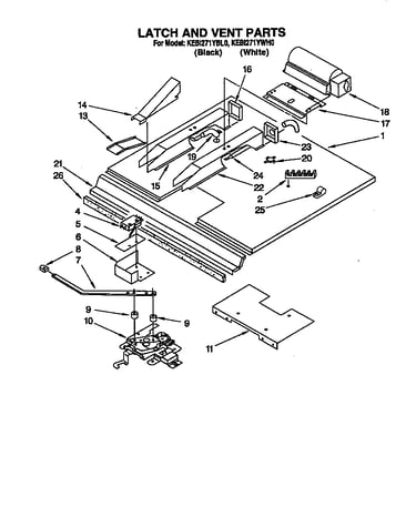Latch and vent