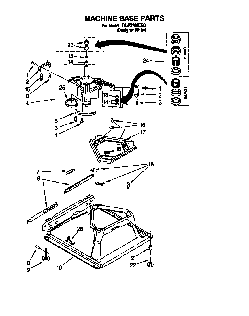 Machine base
