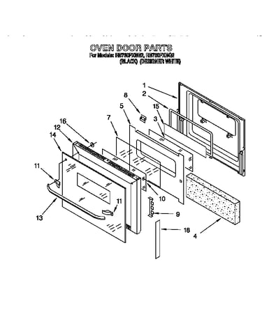 Oven door