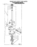 Brake and drive tube