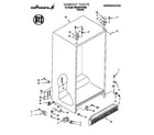 Whirlpool 7MED20TWDN00 cabinet diagram