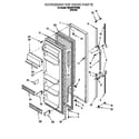 Whirlpool 7MED20TWDN00 refrigerator door diagram