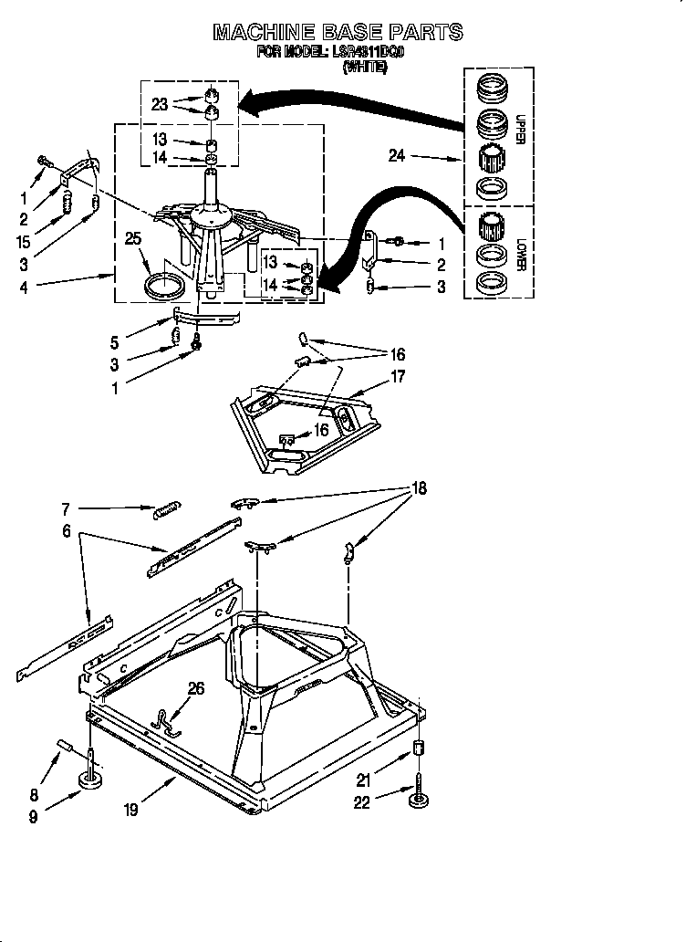 Machine base