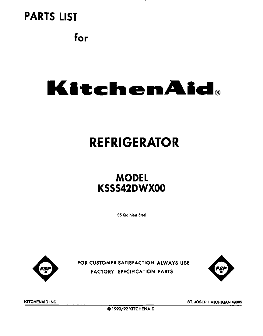 Front cover