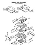 Refrigerator shelf