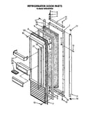 Refrigerator door