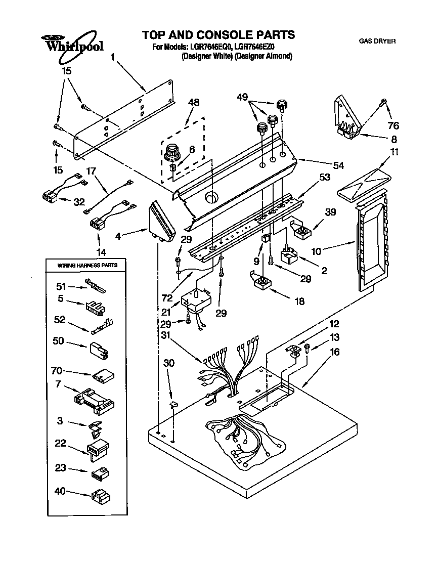 TOP AND CONSOLE