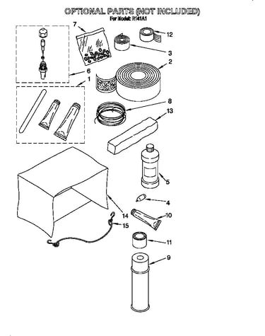 Optional parts (not included)