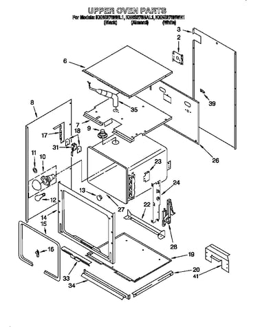 Upper oven