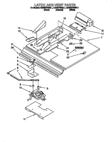 Latch and vent