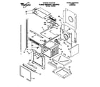 Whirlpool RMC275PDB1 oven diagram