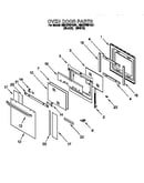 Oven door