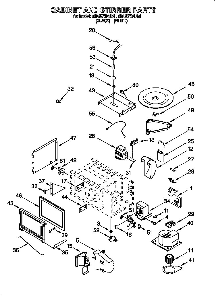 CABINET AND STIRRER