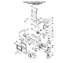 Whirlpool RMC275PDB1 cabinet and stirrer diagram