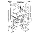 Whirlpool RMC305PDB1 oven diagram