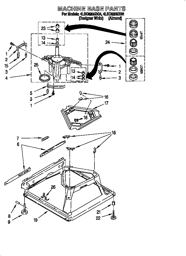 Machine base