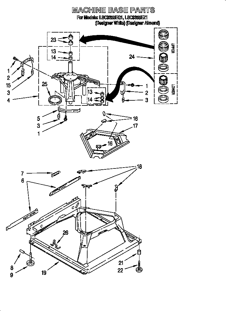 Machine base