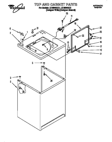 Top & cabinet