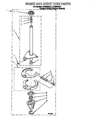Brake & drive tube