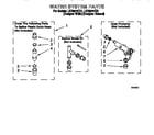 Whirlpool LSR8244EZ1 water system diagram