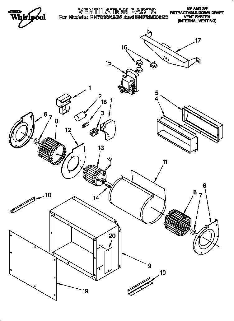 VENTILATION PARTS