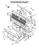 Housing and control parts
