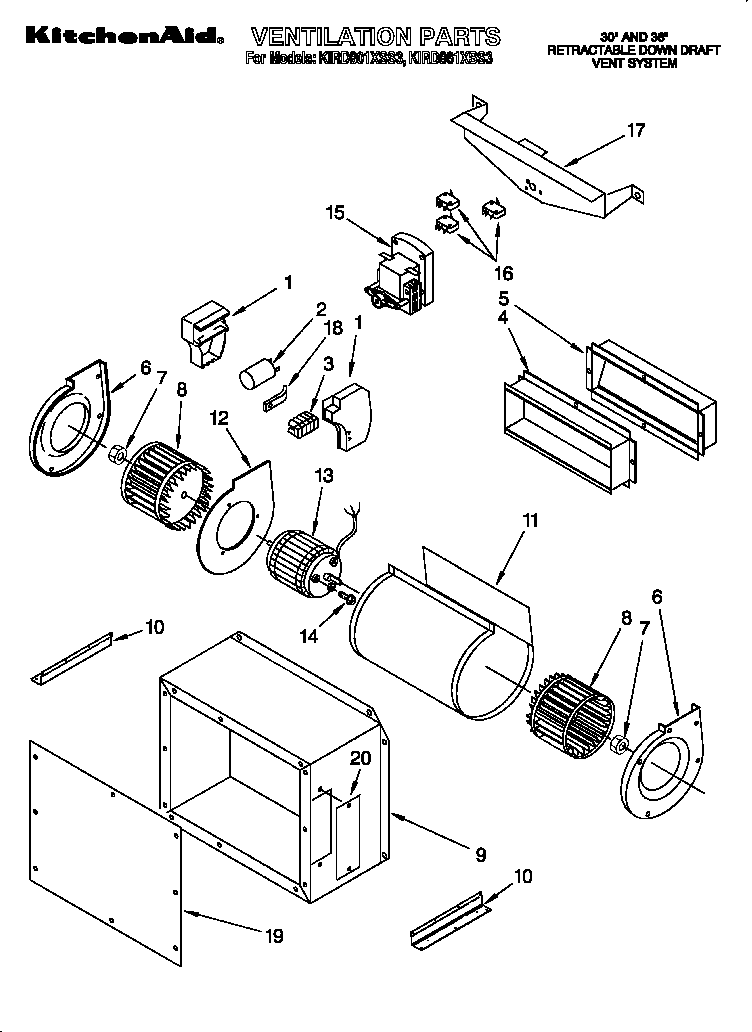Ventilation parts