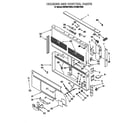 KitchenAid KIRD801XSS3 housing and control parts diagram