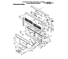 KitchenAid KIRD802XSS3 housing and control parts diagram