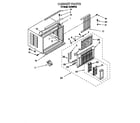 Crosley CAH8WB42 cabinet diagram