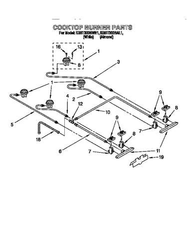 Cooktop burner